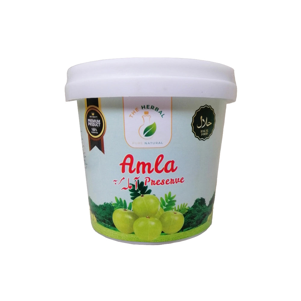 Amla Preserve (Amla Murabba) 500g White Background Product Image