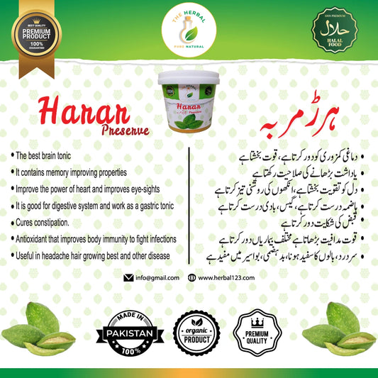 Harar Preserve (Harr Ka Murabba) Benefits – Traditional Harr Murabba