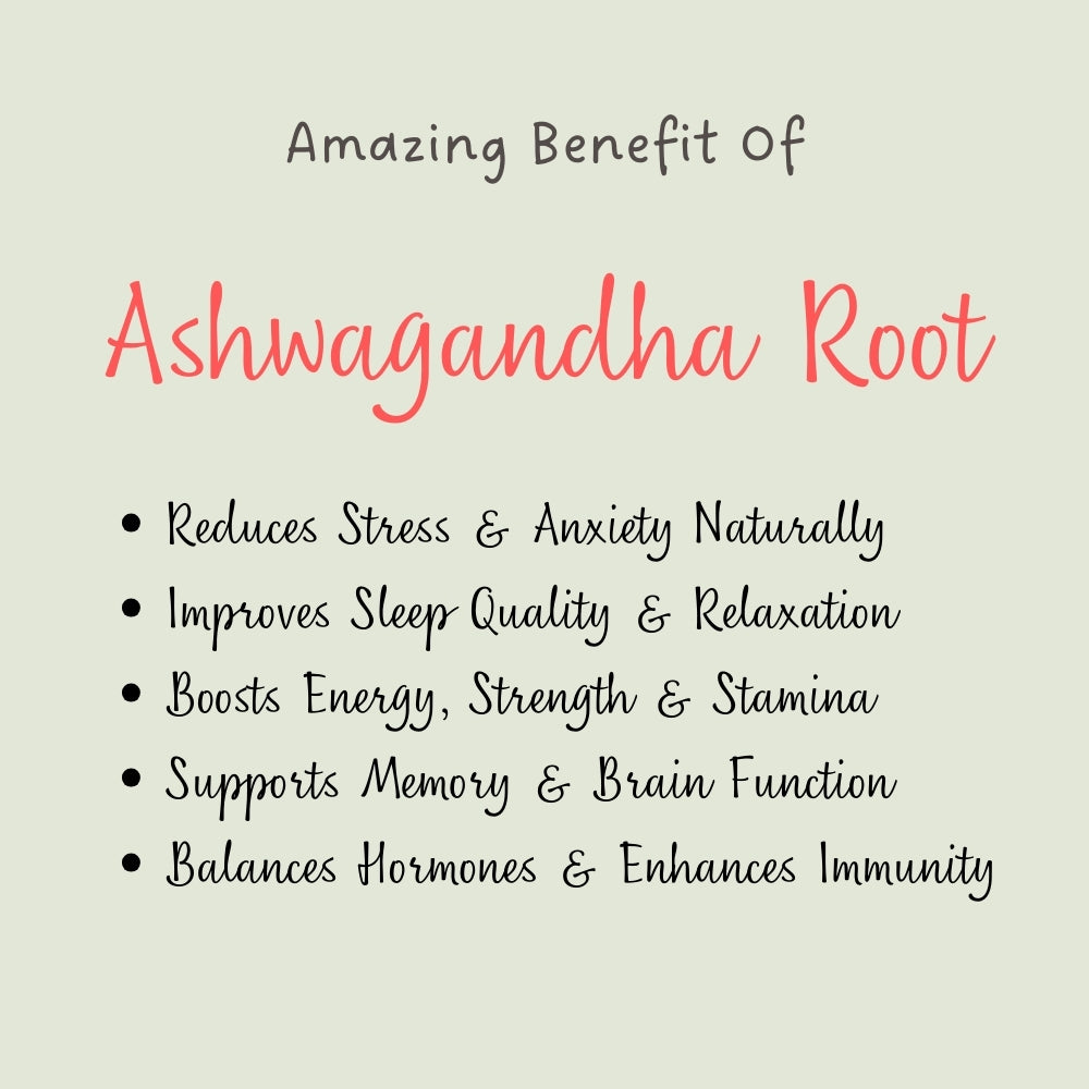 Ashwagandha Root (Asgandh Jad) Benefits – Premium Natural Herbal Root