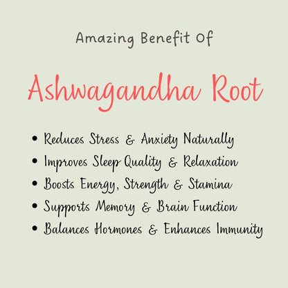 Ashwagandha Root (Asgandh Jad) Benefits – Premium Natural Herbal Root