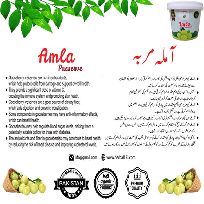 Amla Preserve (Amla Murabba) Benefits – Traditional Amla Murabba