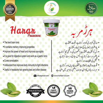 Harar Preserve (Harr Ka Murabba) Benefits – Traditional Harr Murabba