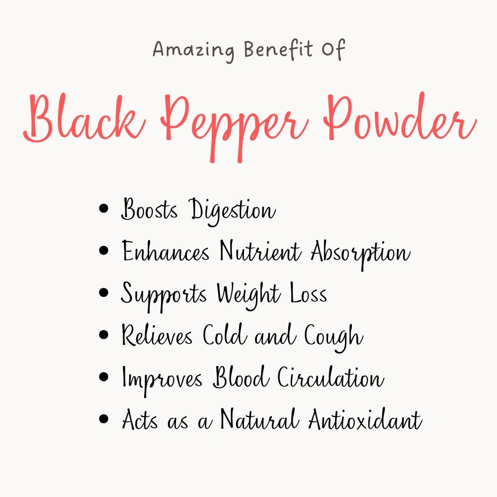 Black Pepper Powder