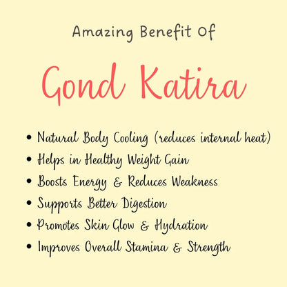 Gond Katira (Tragacanth Gum)