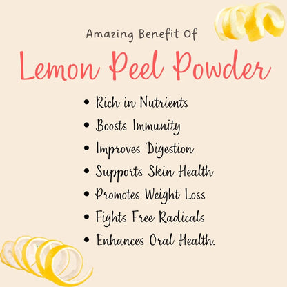 Lemon Peel Powder