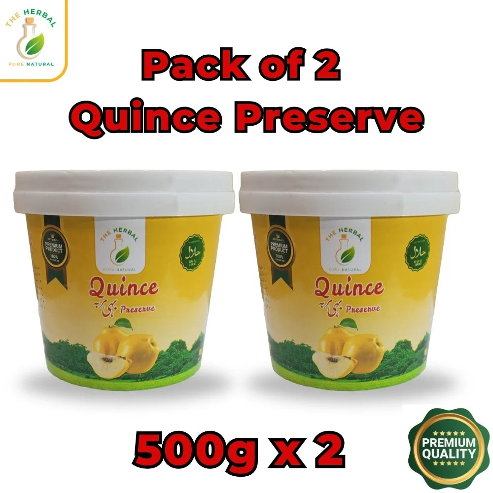 Pack of 2 Quince Preserve (Bahi Ka Murabba) 500g – Traditional Safarjal Ka Murabba | MrShopy
