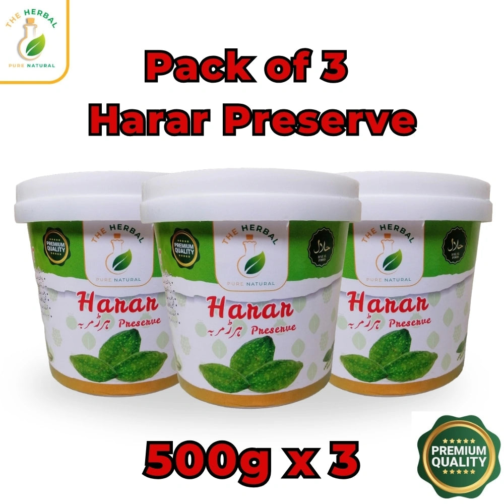Pack of 3 Harar Preserve (Harr Ka Murabba) 500g – Traditional Harar Murabba.