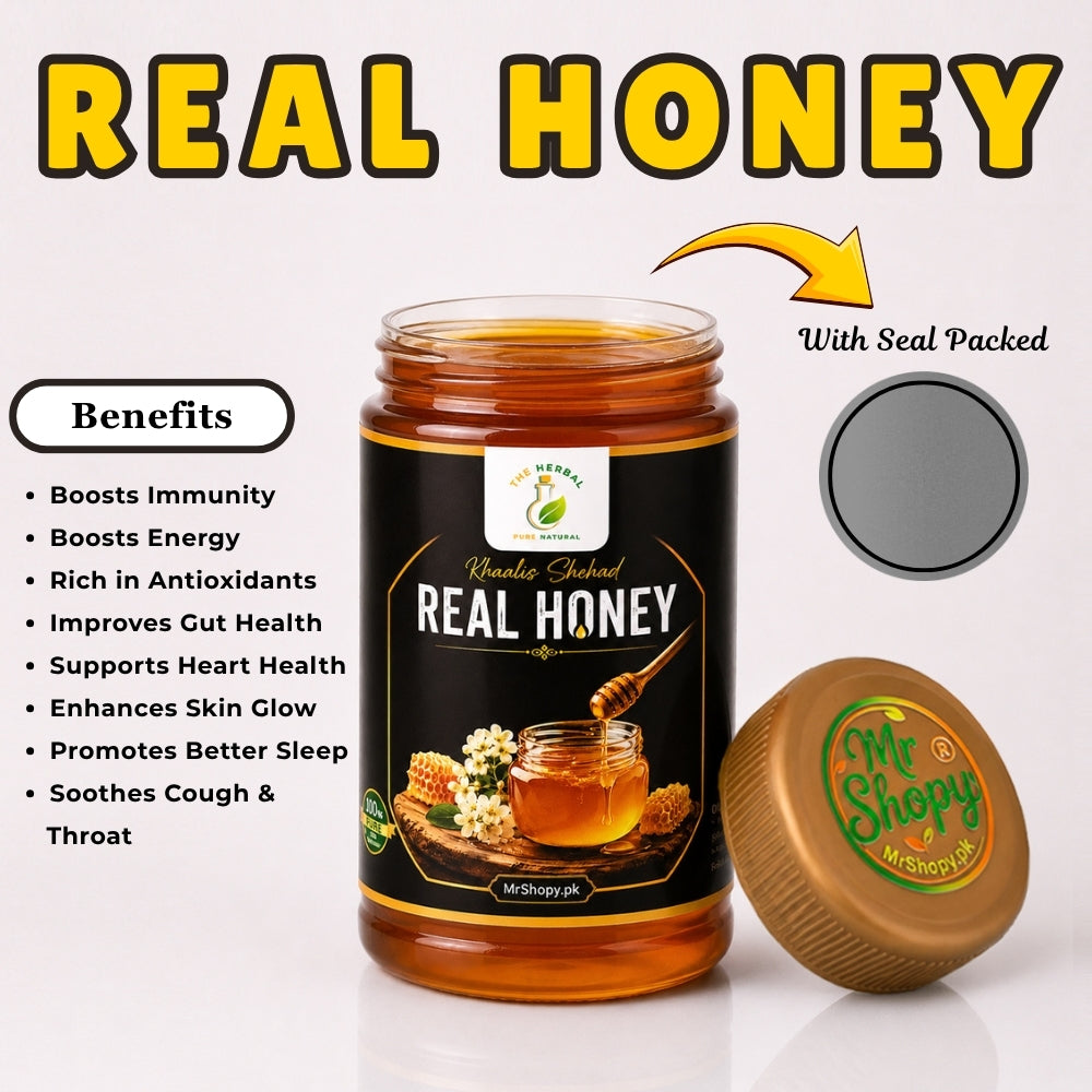 Real Honey Jar - Natural Honey Benefits