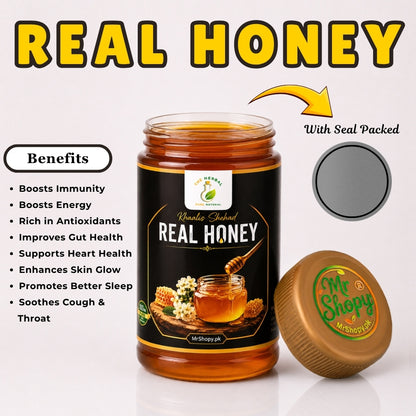 Real Honey Jar - Natural Honey Benefits