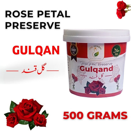 Rose Preserve (Gulqand) 500g – Traditional Gul Qand Rose Preserve