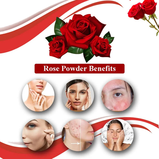 Rose Flower Powder