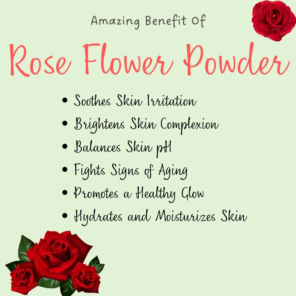 Rose Flower Powder