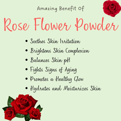 Rose Flower Powder