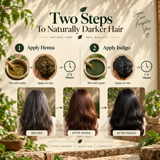 Natural Hair Dye Kit